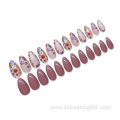 Wholesale 24 Pieces Long Ballerina Colorful Ballerina Nails